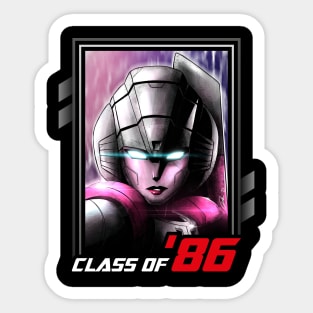 TF Class of 86' - Rizzo Sticker